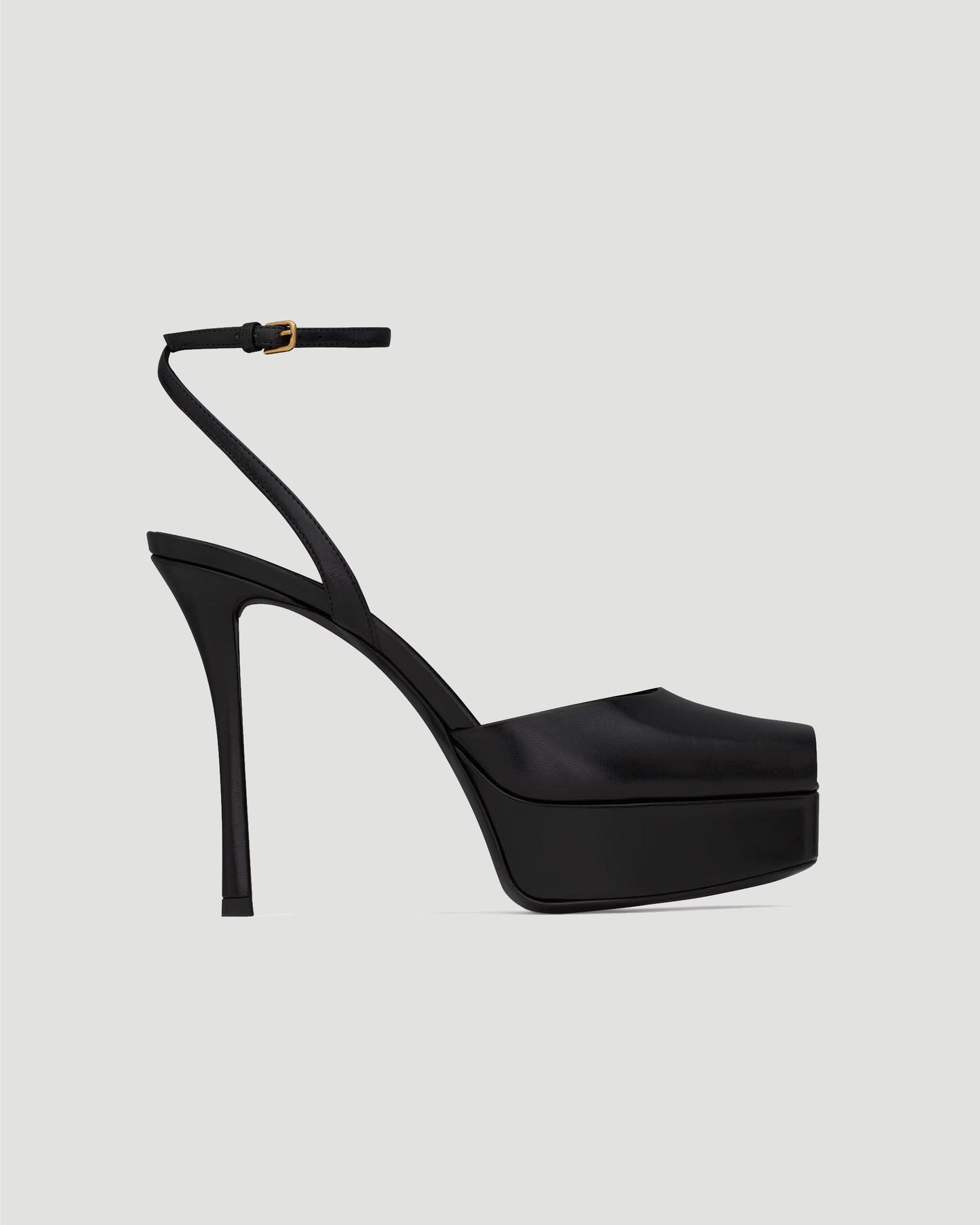 La Sandale Platform Sandals in Smooth Leather