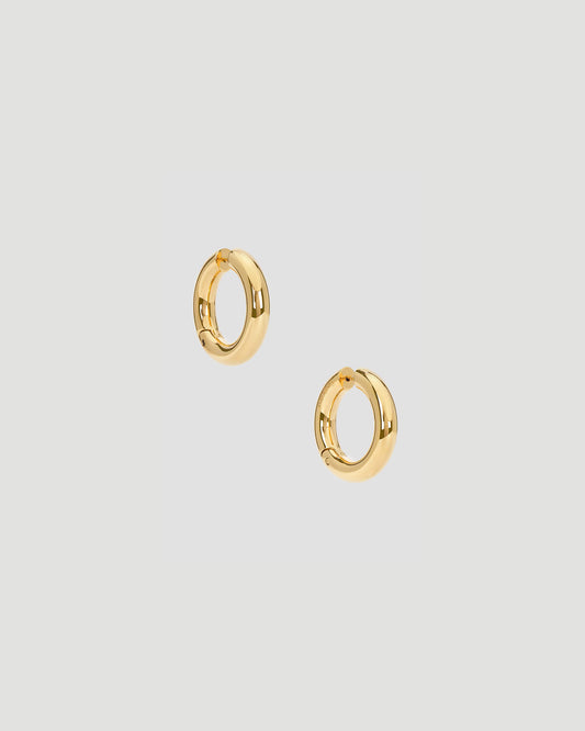 Mini Hoop Earrings In Metal