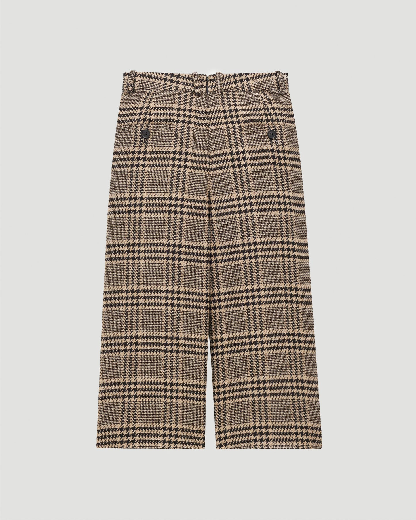 Culottes in Prince of Wale Silk And Cashmere