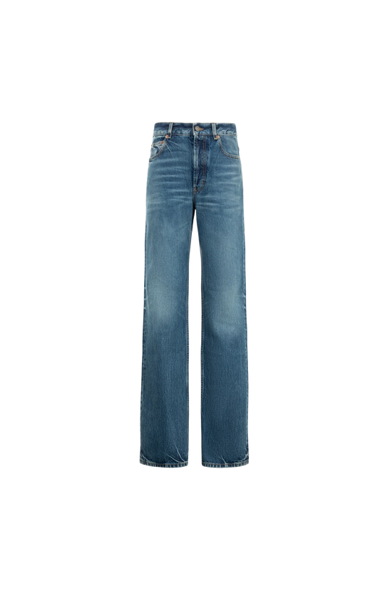 Straight-Leg Nico Jeans in Blue