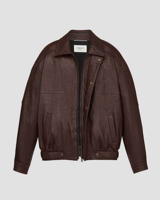 Jacket in Bubbled Lambskin