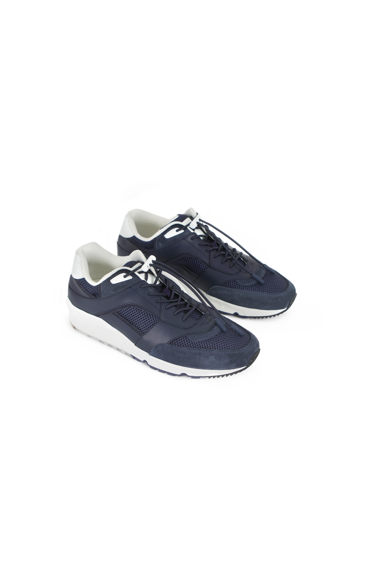 Bump Sneakers in Navy