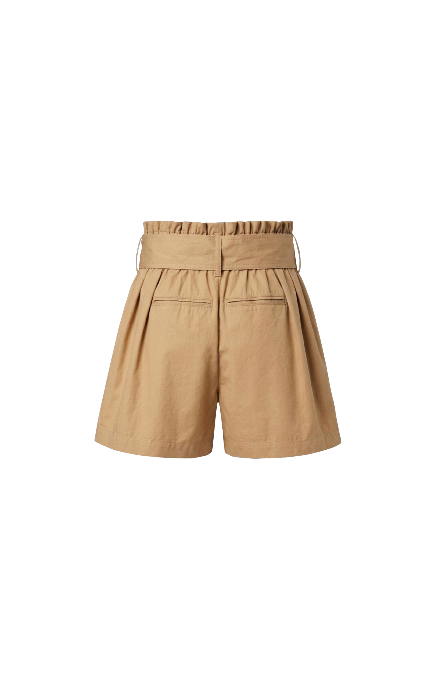 Saint Laurent Paperbag Bermuda Shorts in Cotton