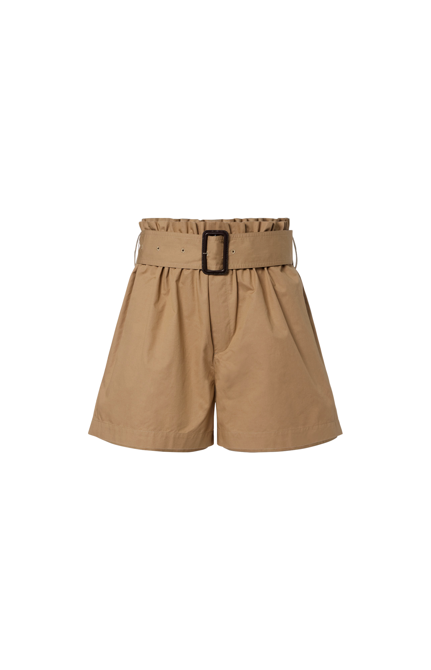 Saint Laurent Paperbag Bermuda Shorts in Cotton