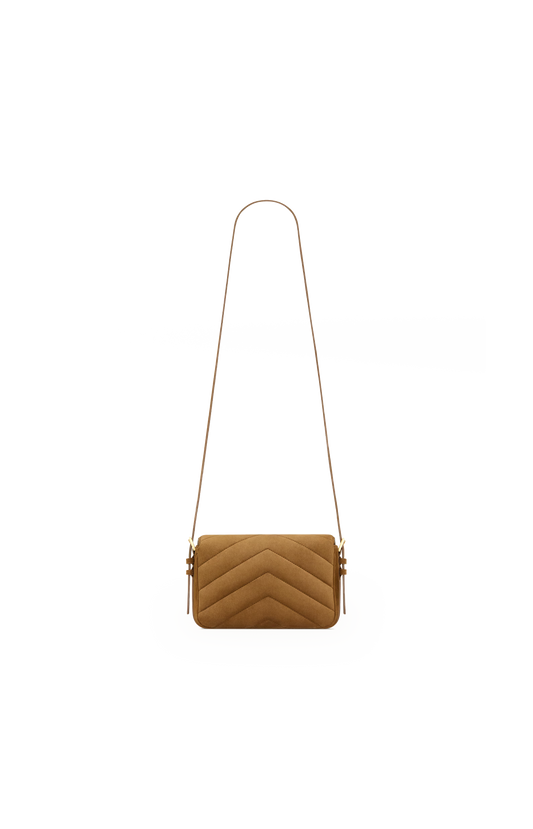 Loulou Toy Crossbody in Matelasse Suede