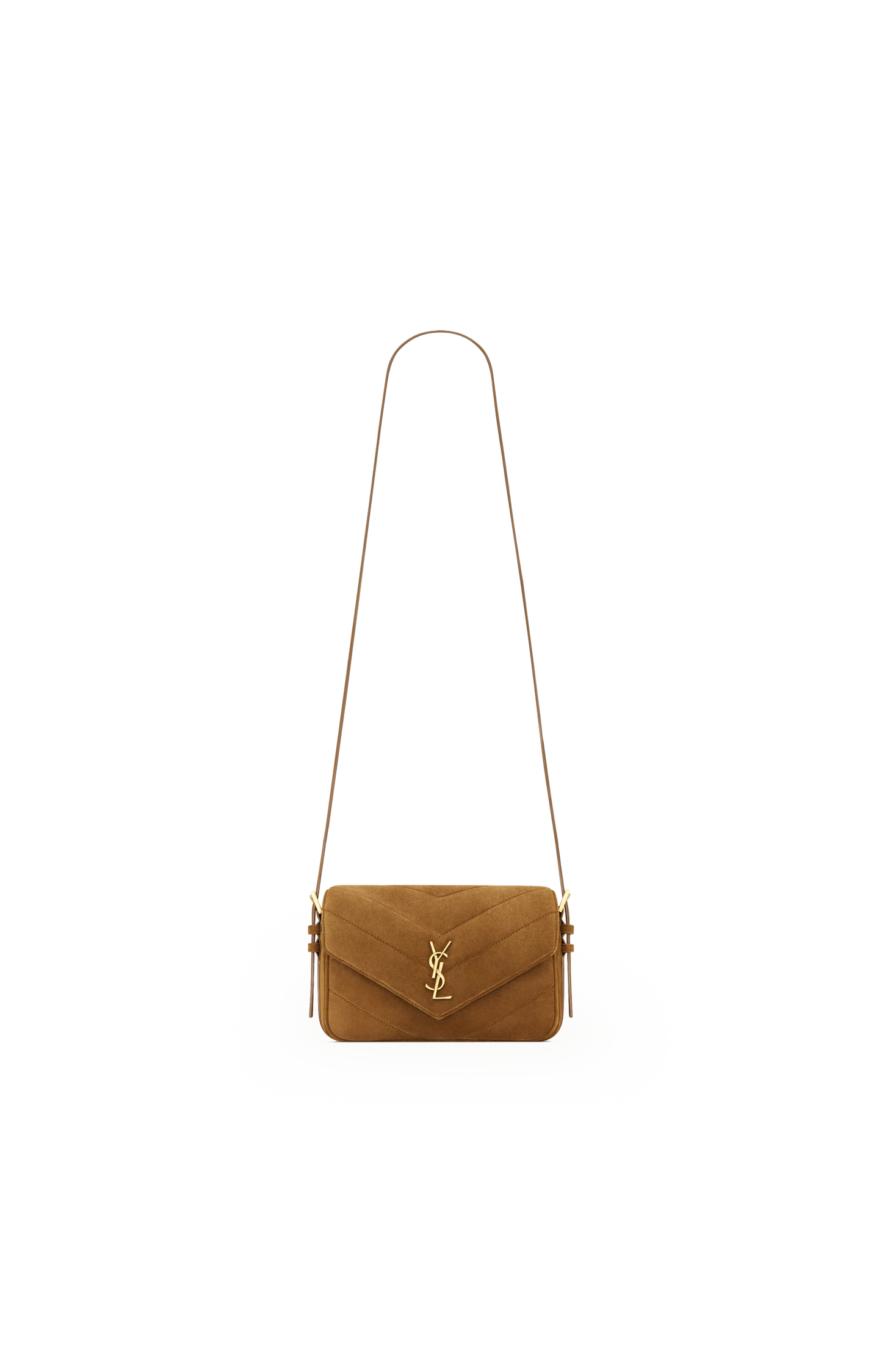 Loulou Toy Crossbody in Matelasse Suede
