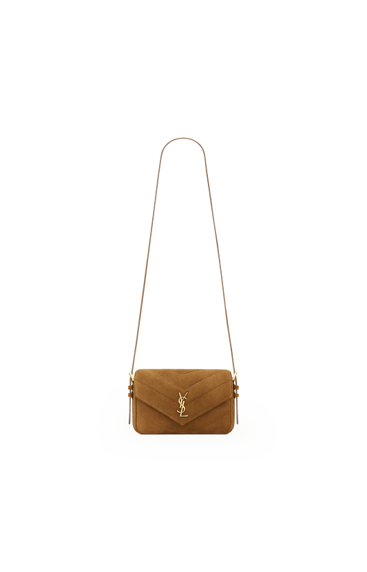 Loulou Toy Crossbody in Matelasse Suede