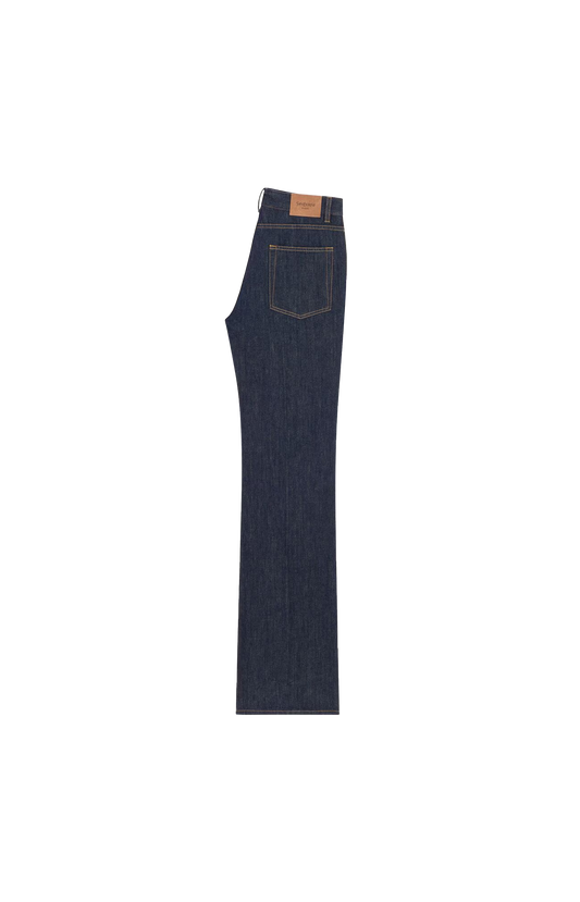70's High-Rise Jeans in Dark Night Blue