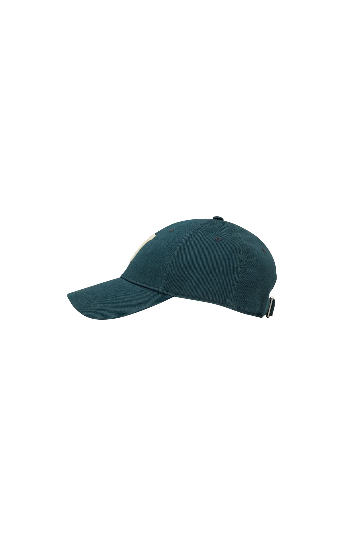 Y Varsity Cap in Gabardine in Green