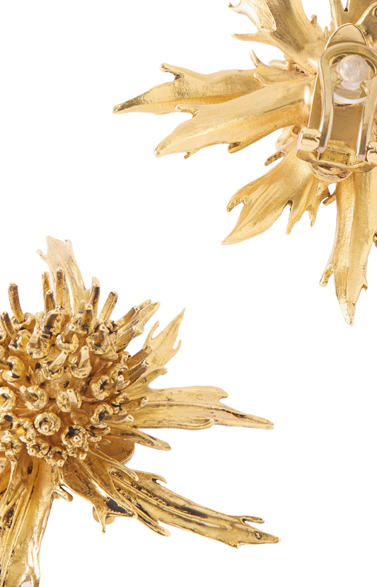 Chardon Gold-Tone Clip Earrings