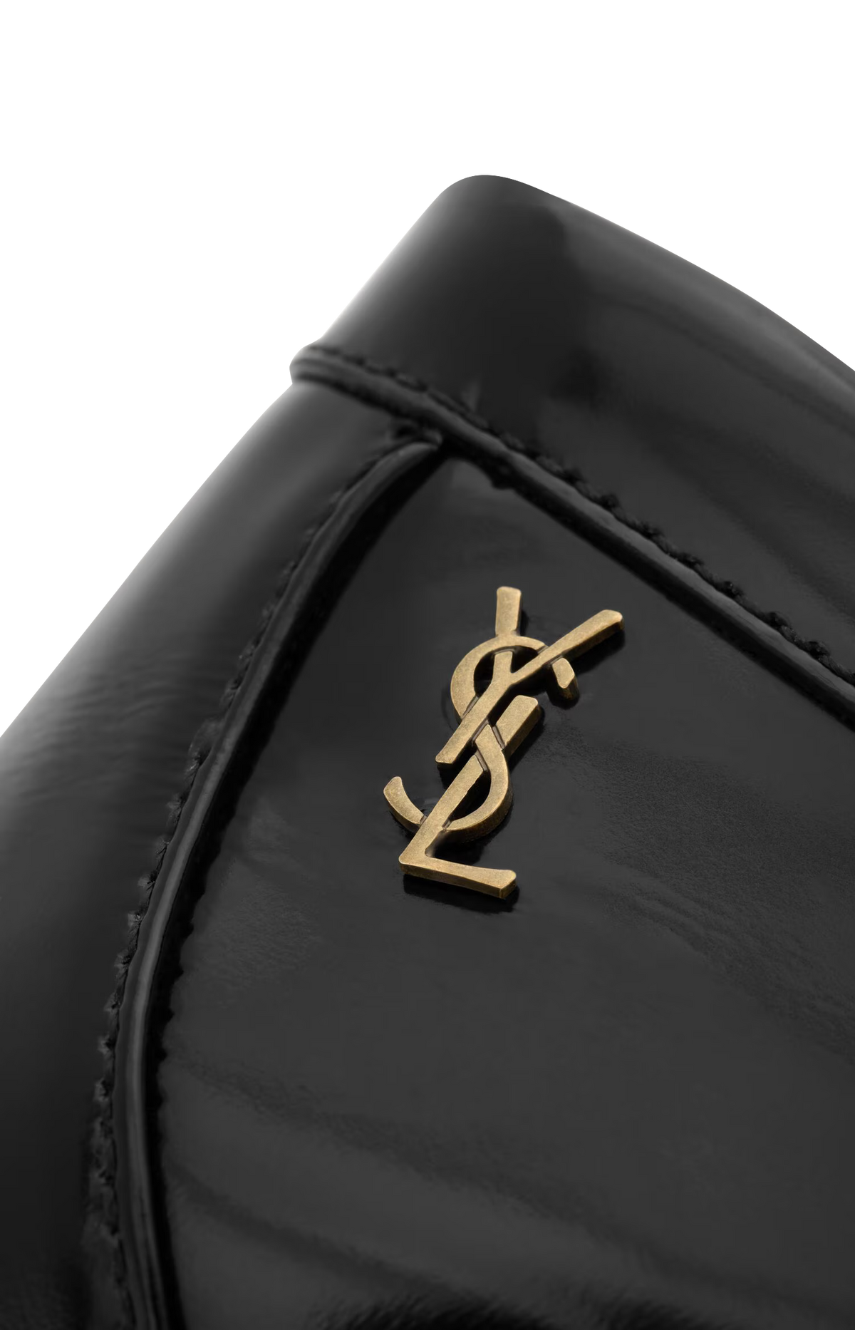 Theobald Loafers in Glazed Leather in Black