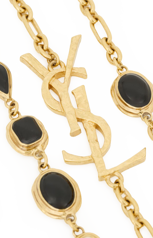 Cassandre Necklace in Enamel, Resin, and Metal
