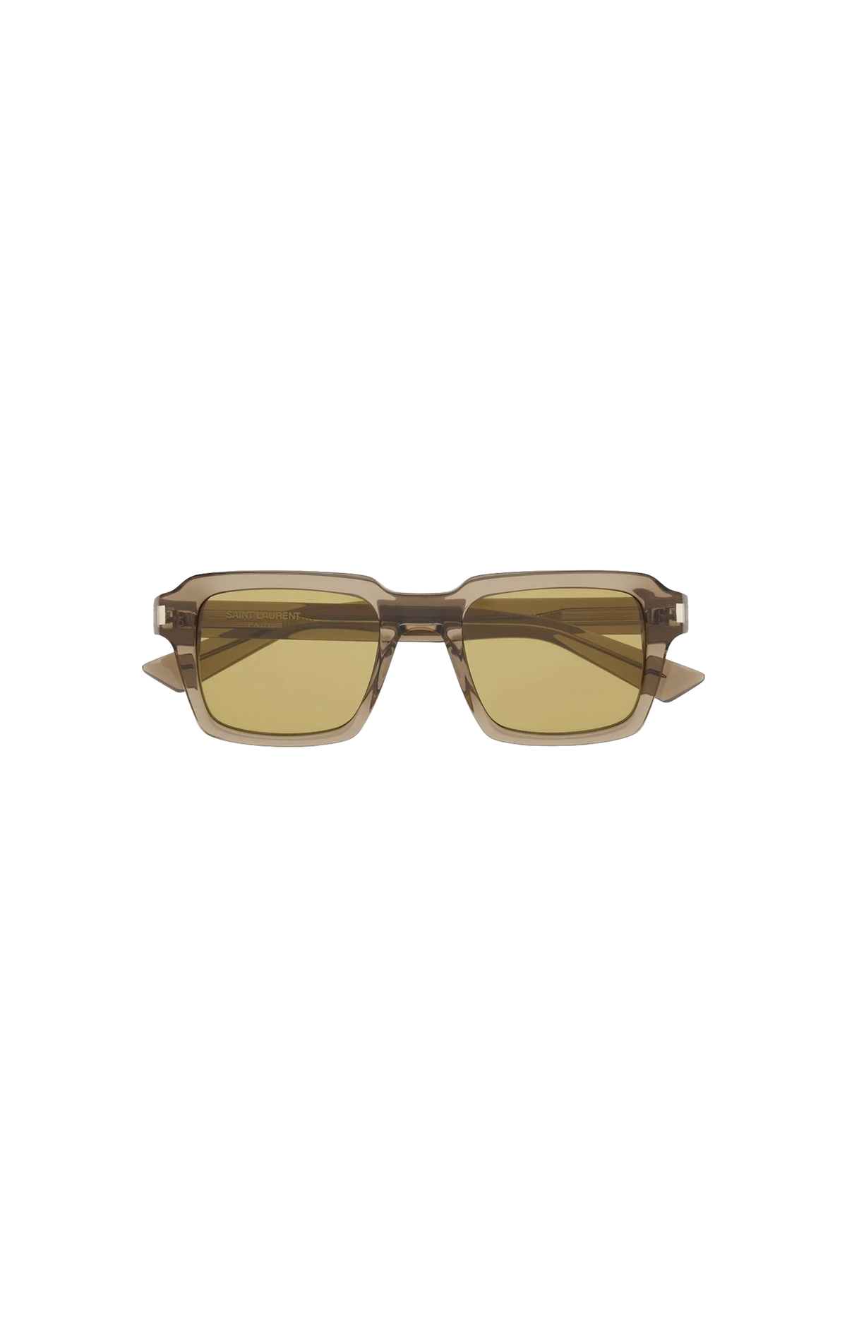 Saint Laurent SL 860 Sunglasses in Brown — front view