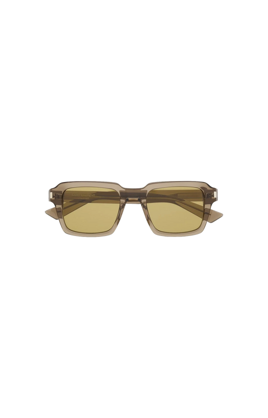 Saint Laurent SL 860 Sunglasses in Brown — front view