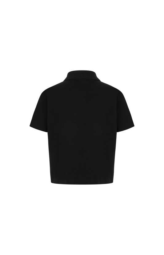 Saint Laurent Cassandre Polo Shirt in Piqué