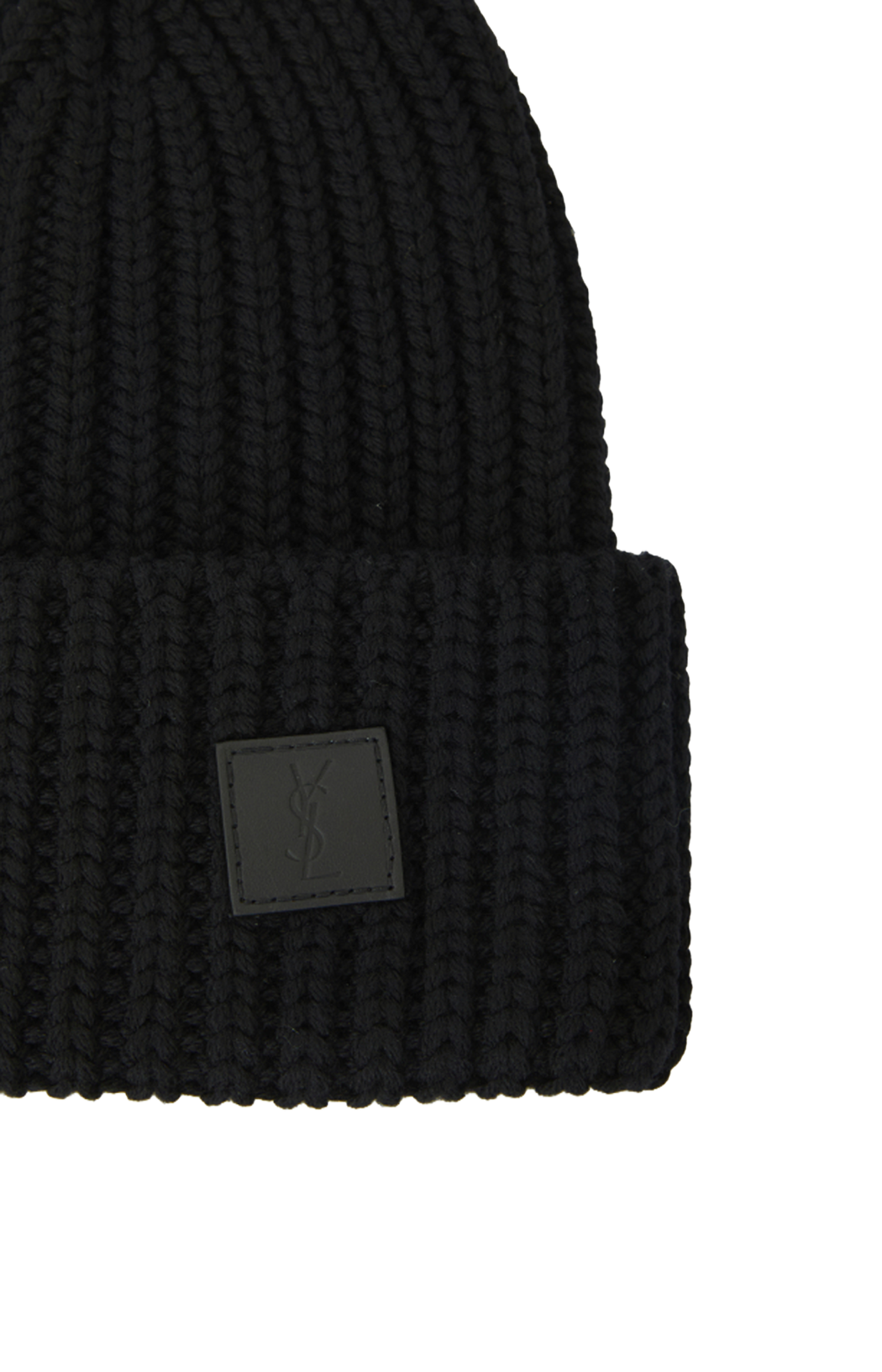 Wool Beanie in Black