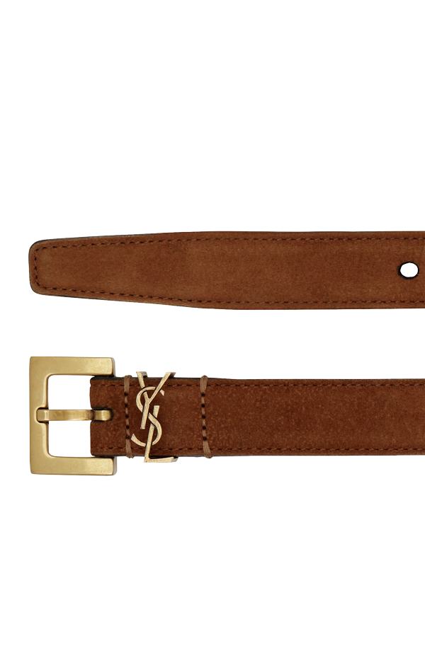 Cassandre Thin Belt in Suede