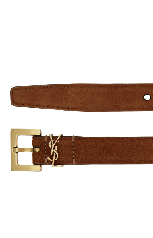 Cassandre Thin Belt in Suede