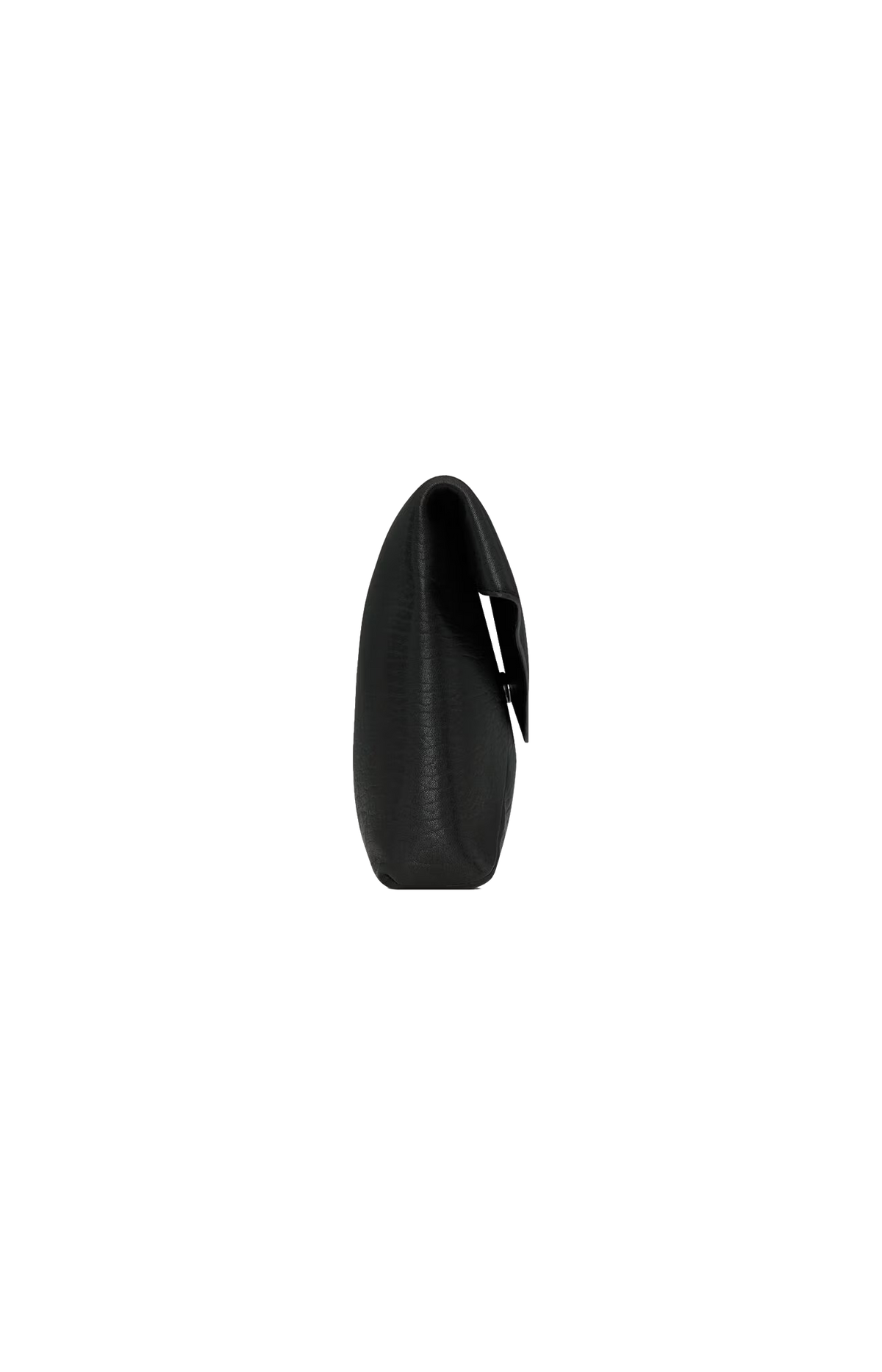 Cassandre Large Envelope Pouch in Black Lambskin