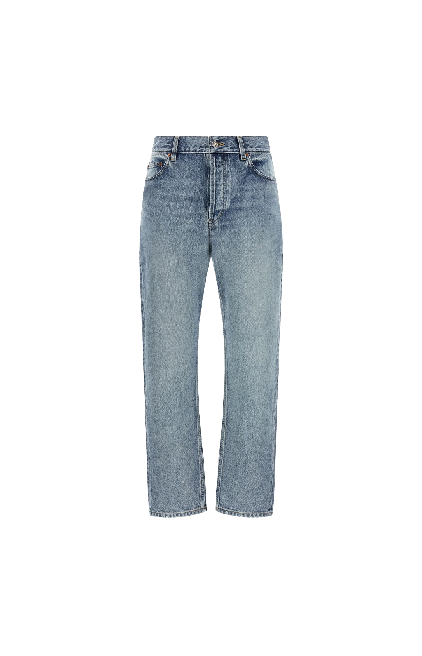 90's High-Rise Cropped Slim Jeans