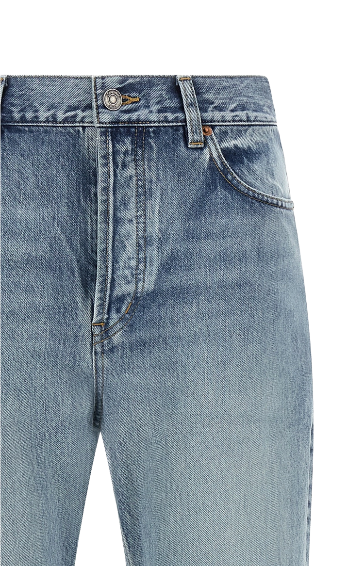 90's High-Rise Cropped Slim Jeans