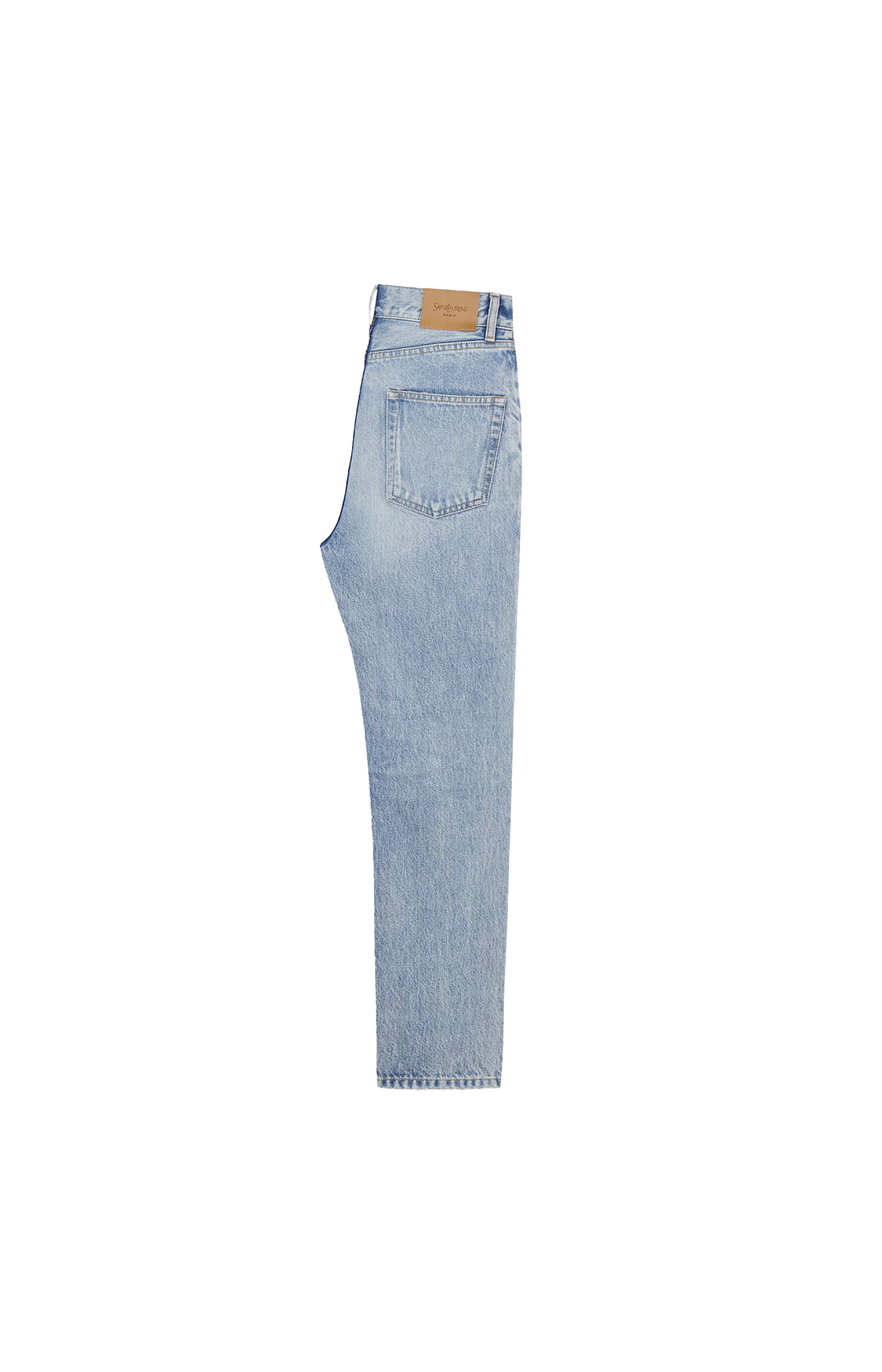 Saint Laurent 90's High-Rise Cropped Slim Jeans