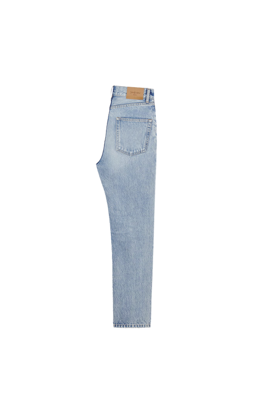 Saint Laurent 90's High-Rise Cropped Slim Jeans