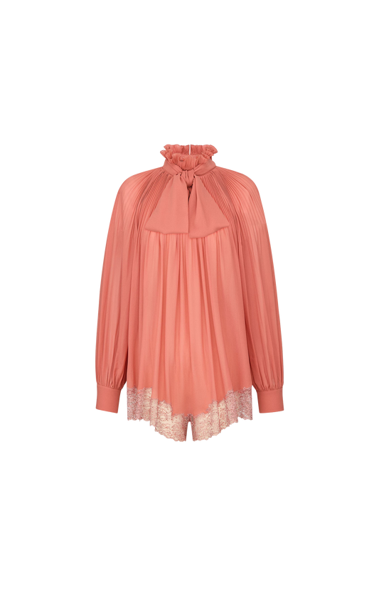 Lavallière Romper in Silk