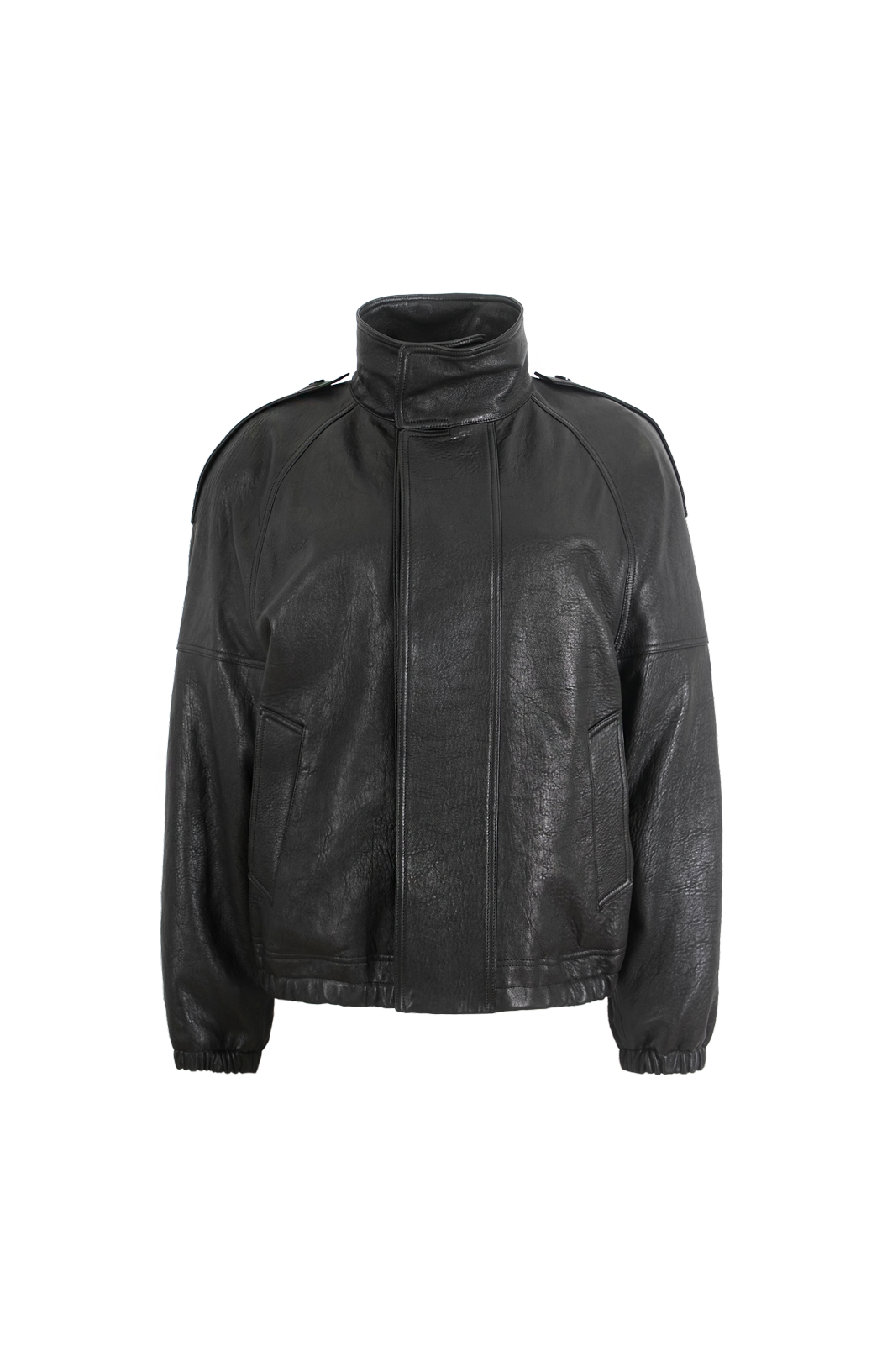 Saint Laurent Black Leather Jacket