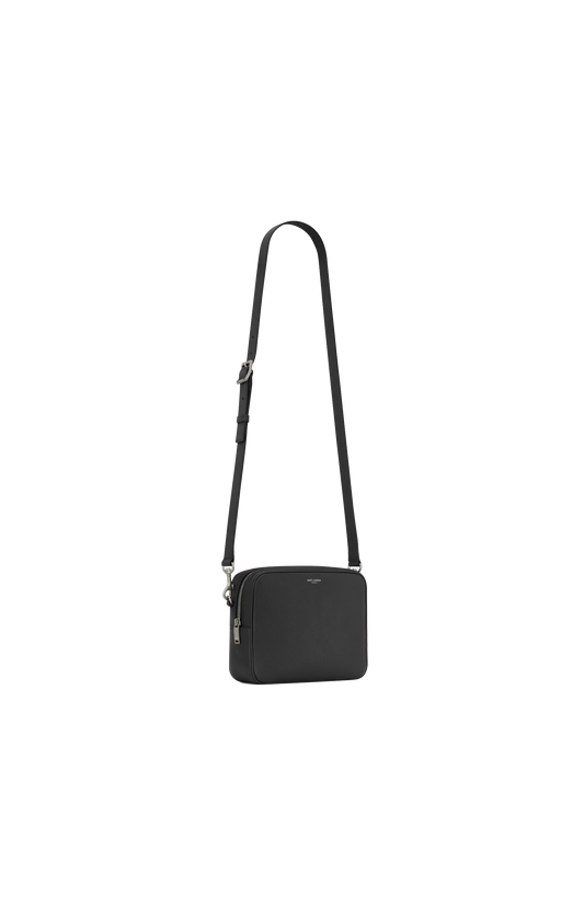 Small Camera Bag in Grained Leather