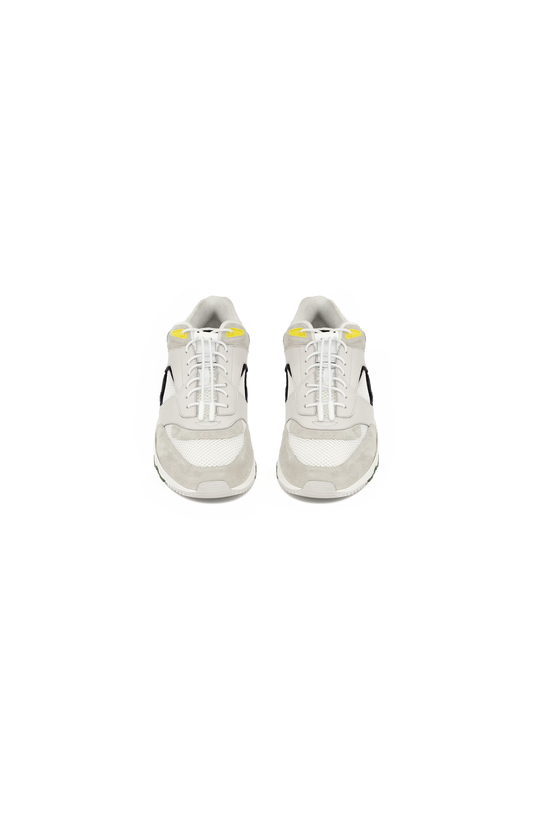 BUMP sneakers in smooth leather and suede