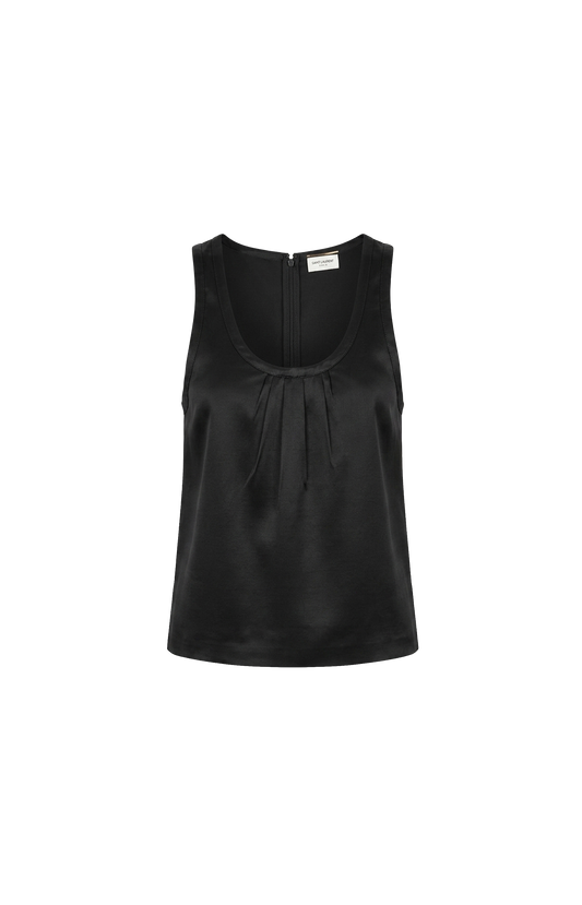 Cassandre Shift Top in Satin