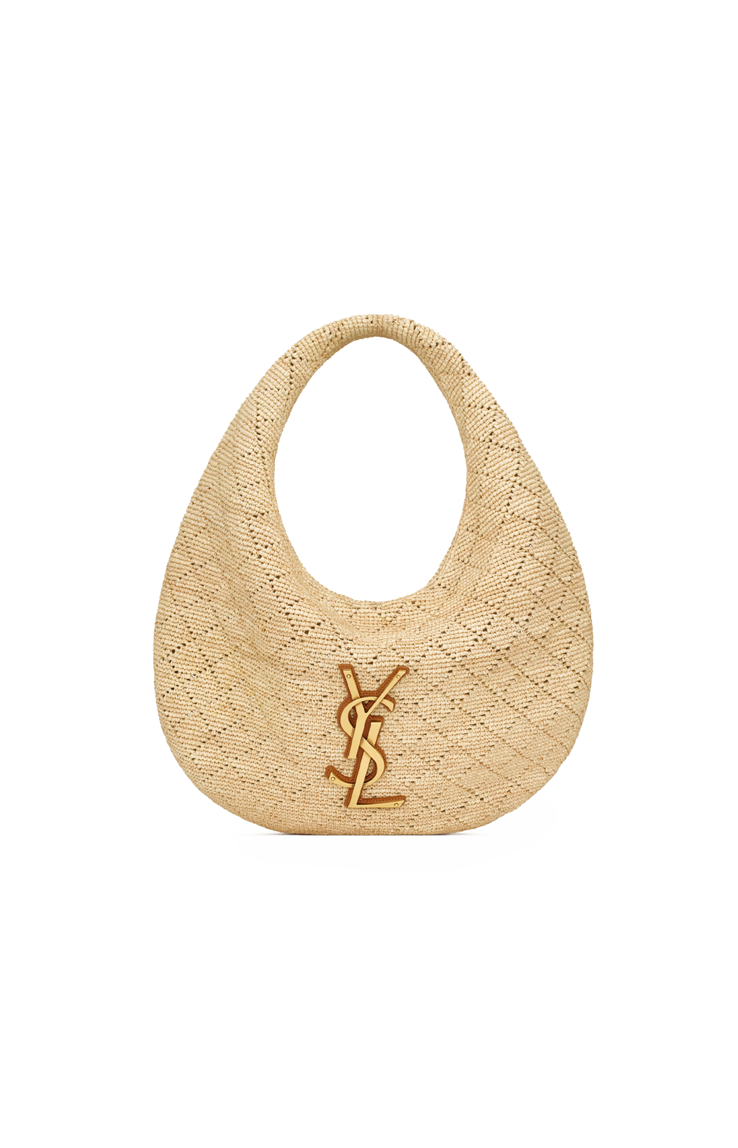 Saint Laurent Icare Hobo Bag in Raffia