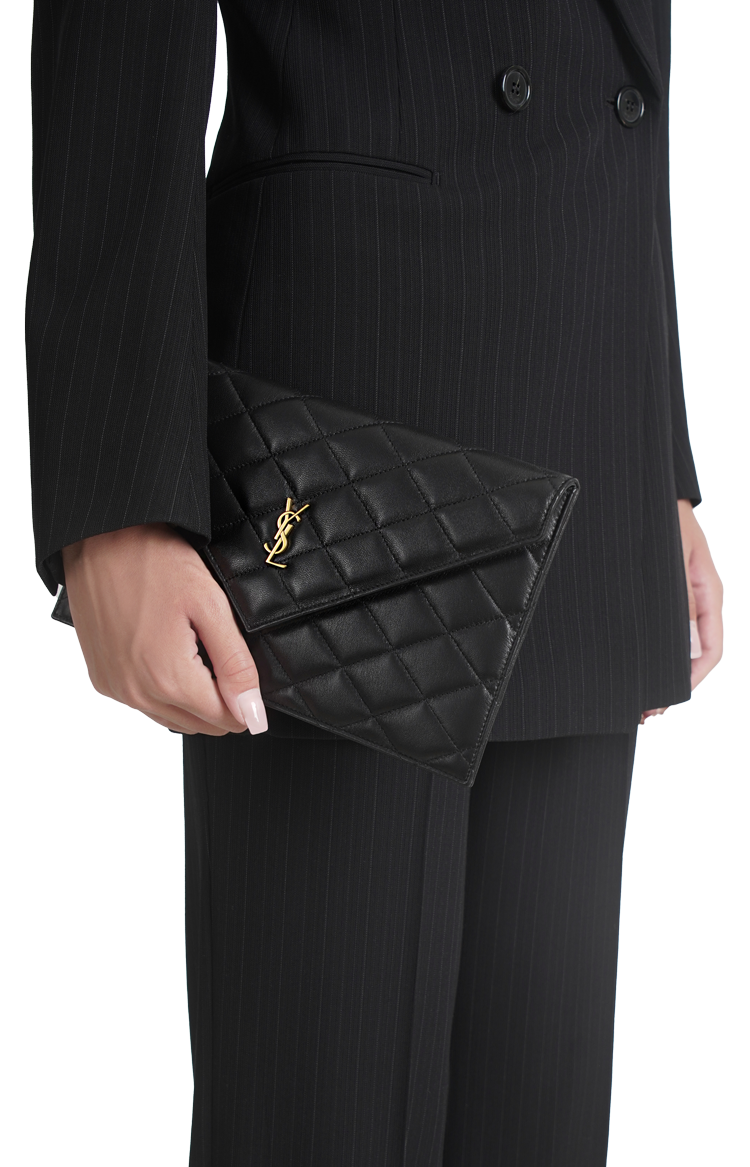 Saint Laurent Paris Pouch in Black — product photo 2