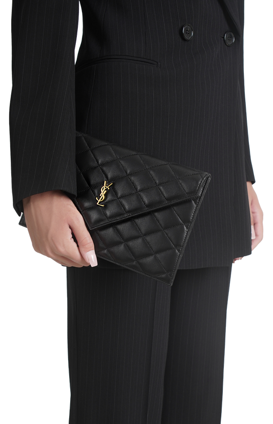 Saint Laurent Paris Pouch in Black — product photo 2