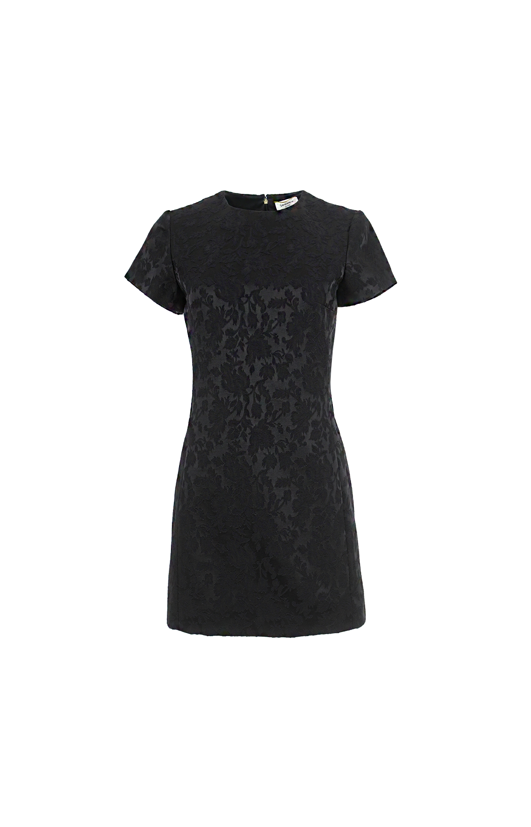 Devoré Floral Cotton-Blend Minidress