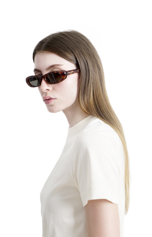 SL 557 Shade Plump in Brown and Light Havana