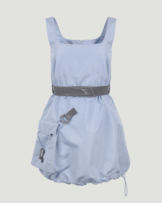 MINI DRESS IN BLUE