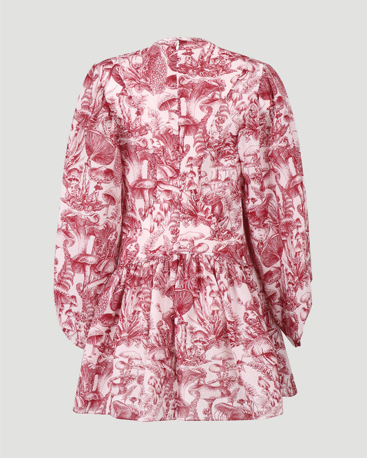 LONG SLEEVED MINI DRESS