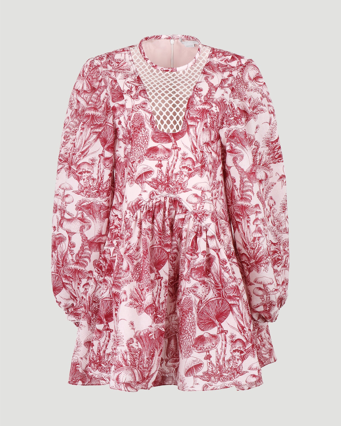 LONG SLEEVED MINI DRESS