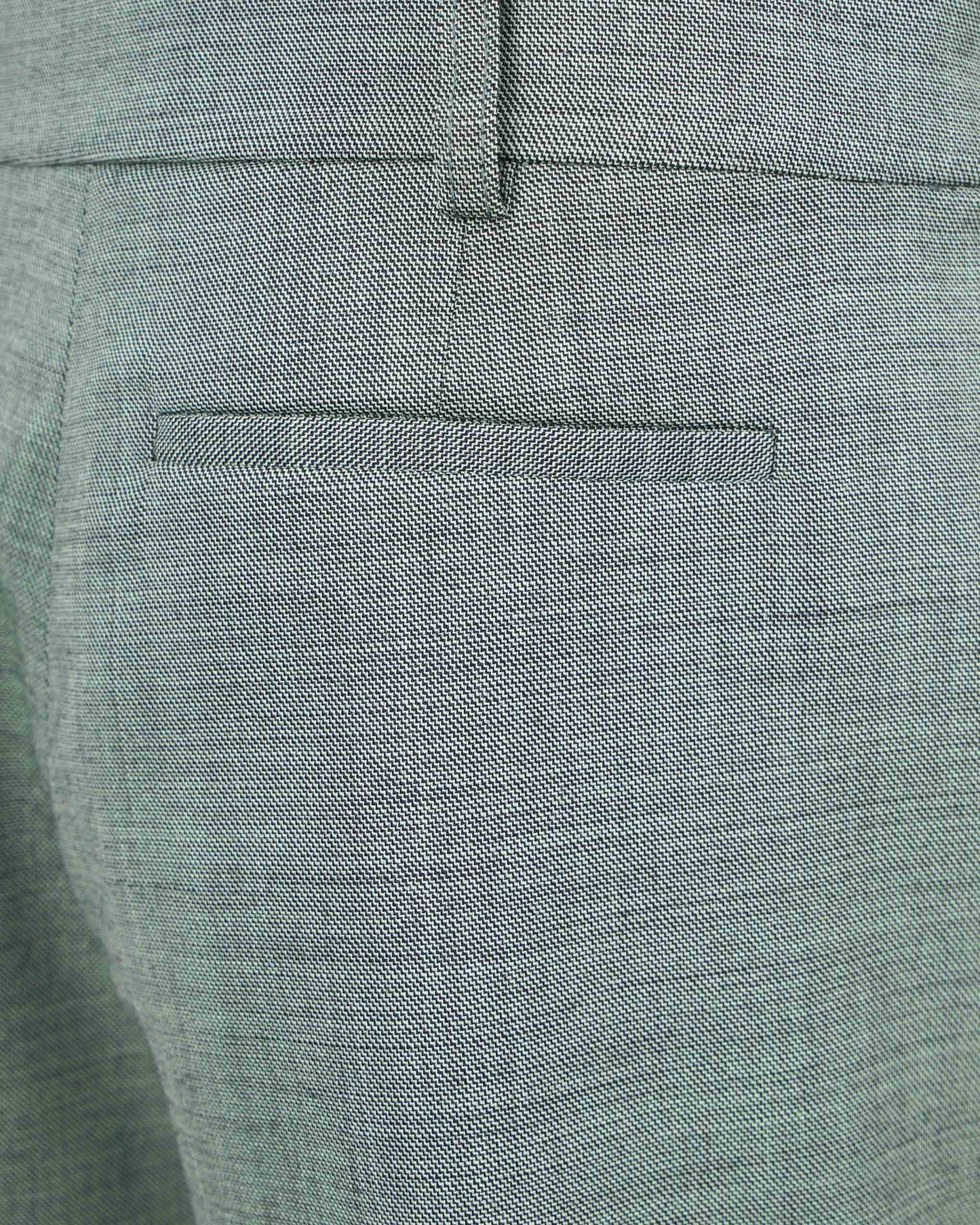 Wool Mouline Shorts in Pistachio