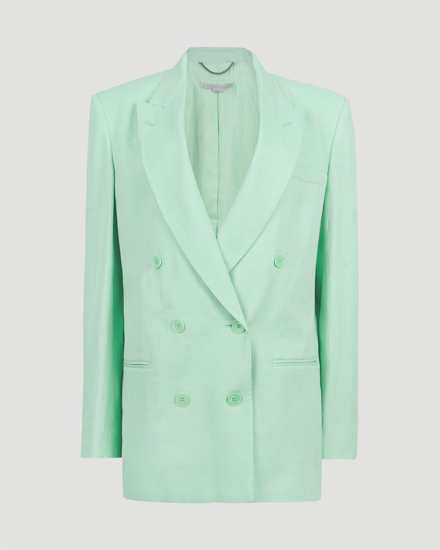 BLAZER JACKET IN FLUO MINT