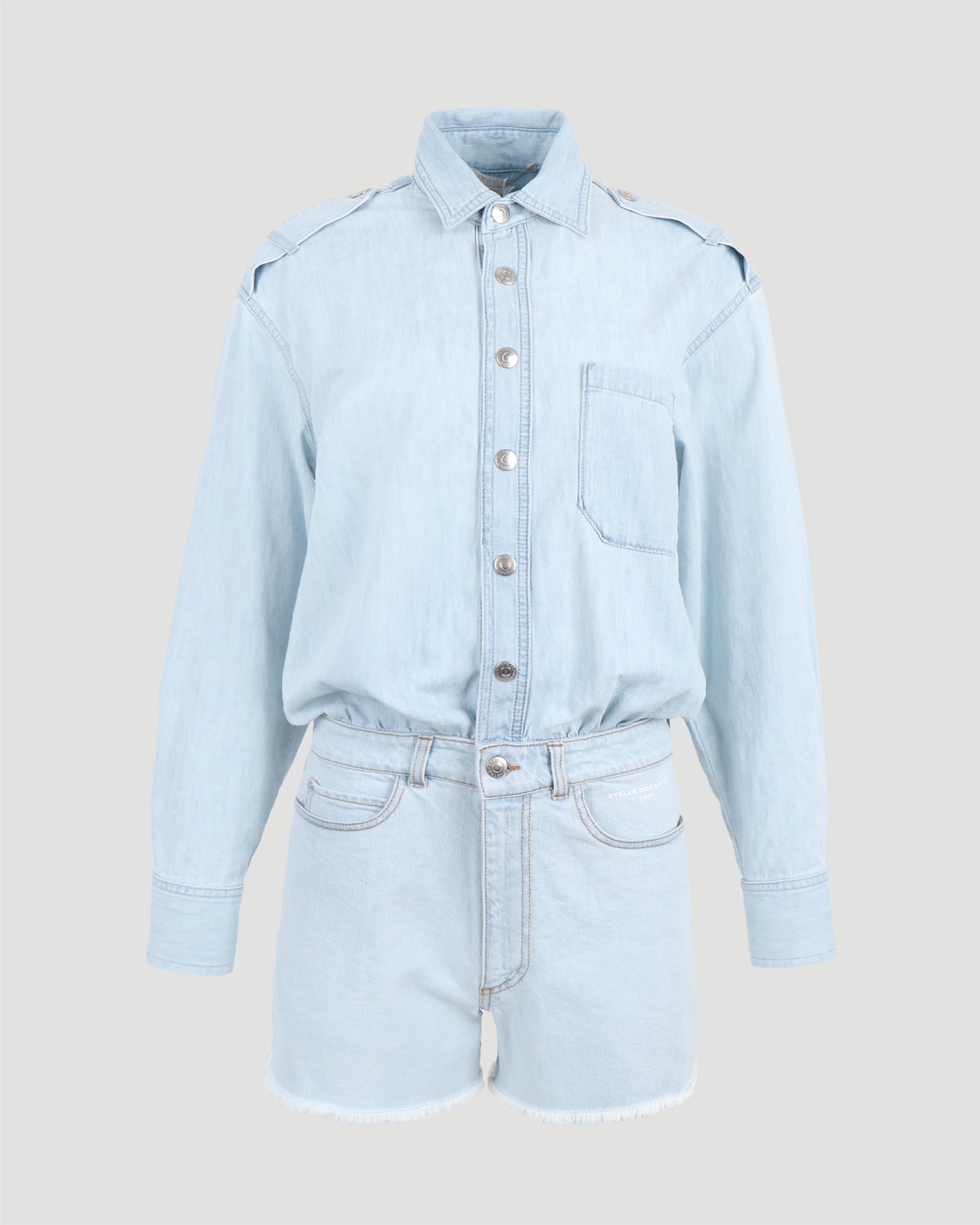 PALE BLUE PLAYSUIT
