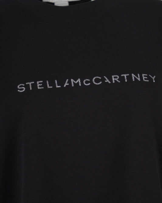 COTTON T-SHIRT IN BLACK