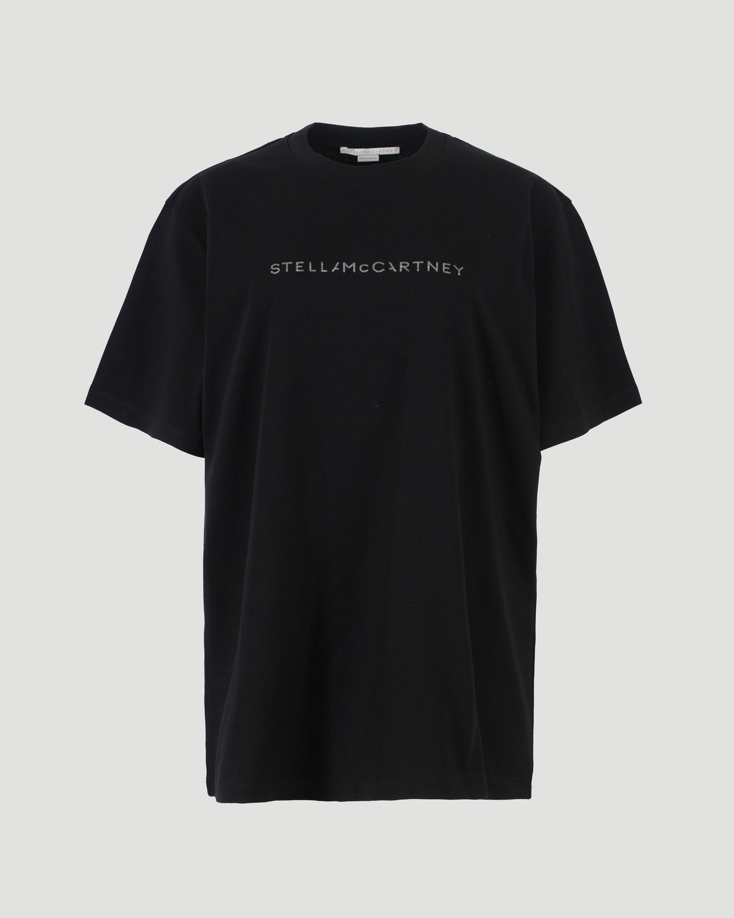 COTTON T-SHIRT IN BLACK