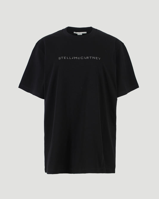 COTTON T-SHIRT IN BLACK