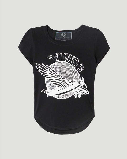 Wings Graphic Cotton Baby Tee