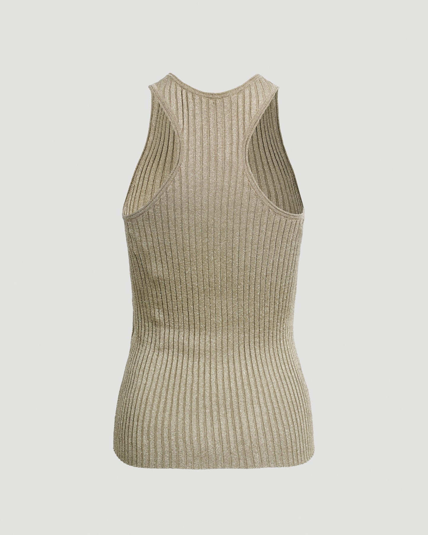 TANK TOP IN GOLD LUREX