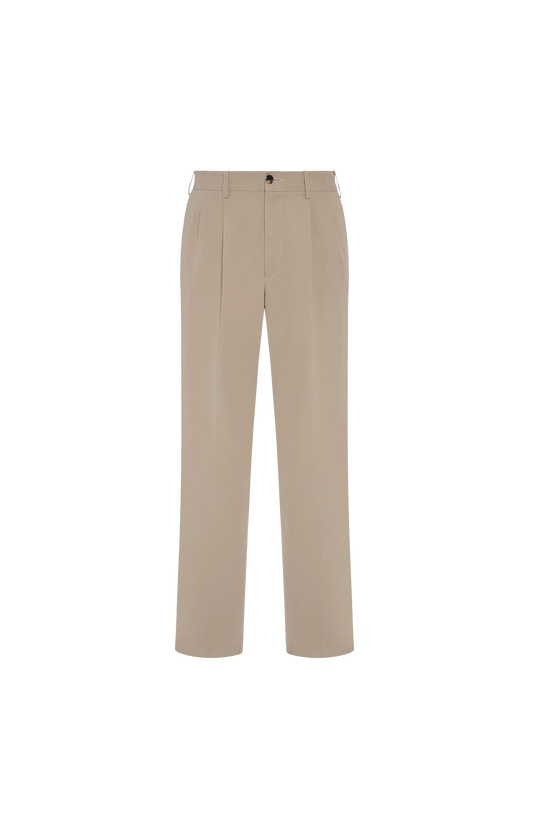 The Row Tomasino Pant In Beige — front view