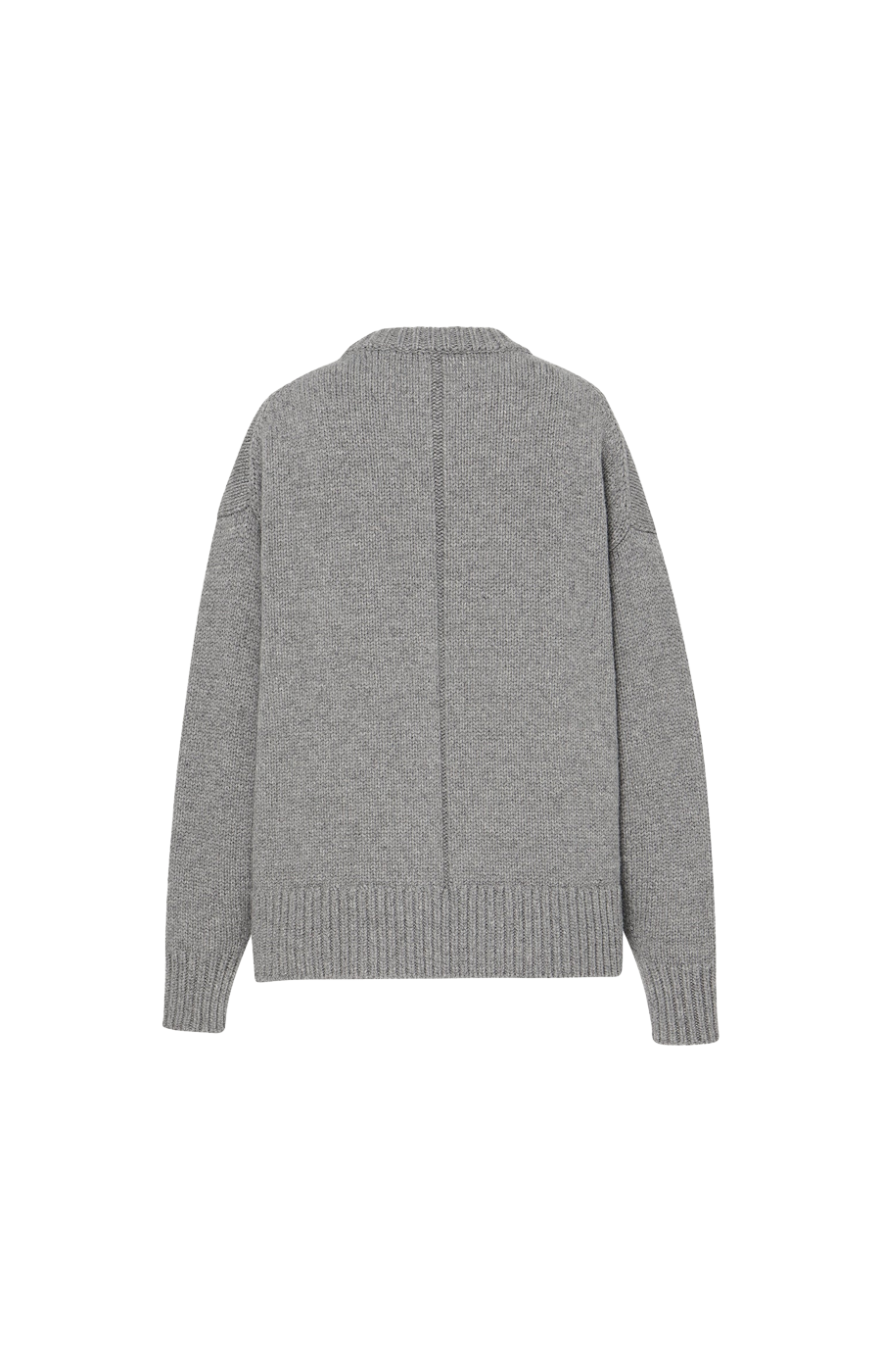 Ophelia Sweater in Grey Melange